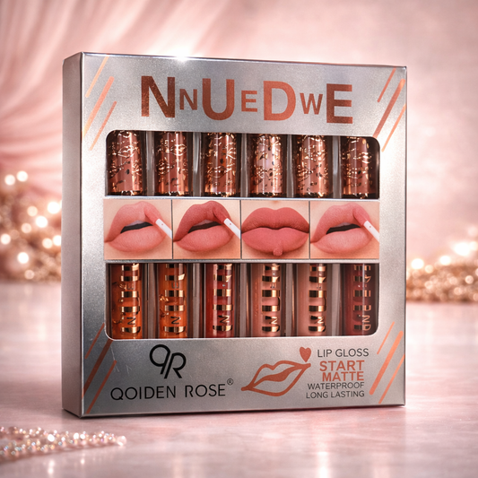Nude Matte Lip Gloss Set